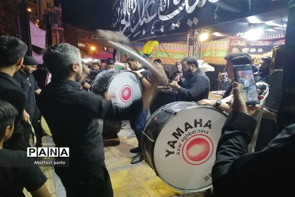 مراسم شام غریبان اباعبدالله الحسین در مشهد مقدس