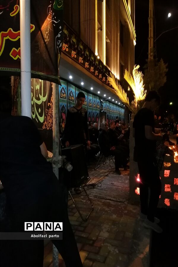 مراسم شام غریبان اباعبدالله الحسین در مشهد مقدس