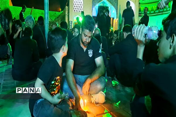 مراسم شام غریبان در بافران