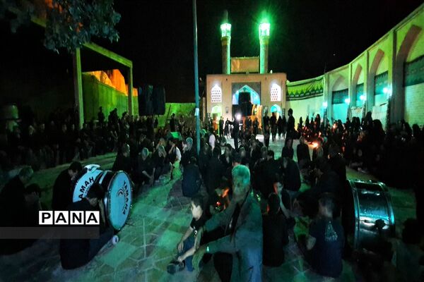 مراسم شام غریبان در بافران