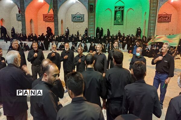 مراسم شام غریبان در بافران