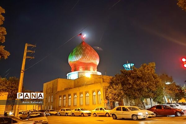 مراسم عزاداری شام غریبان حسینی در حرم مطهر حضرت علی ابن حمزه (ع) در شیراز