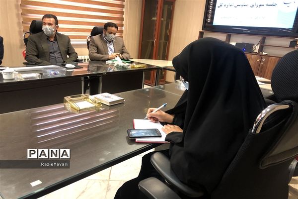 مراسم تودیع و‌معارفه سرپرست سازمان دانش‌آموزی استان