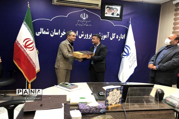 مراسم تودیع و‌معارفه سرپرست سازمان دانش‌آموزی استان