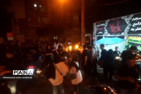 عاشورای حسینی در تهران نو