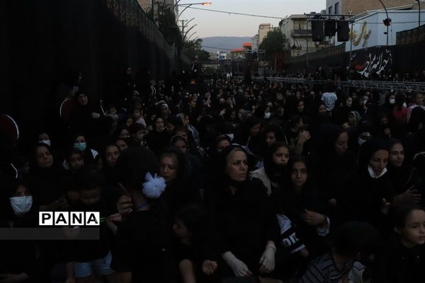 برگزاری اجرای تعزیه شام غریبان دردولت‌آباد کرج