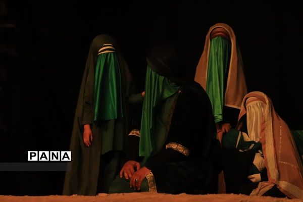 برگزاری اجرای تعزیه شام غریبان دردولت‌آباد کرج