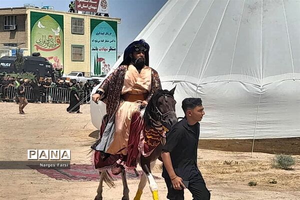 آئین تعزیه‌خوانی و آتش‌زدن خیمه‌ها در قم