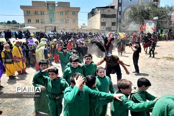 آئین تعزیه‌خوانی و آتش‌زدن خیمه‌ها در قم