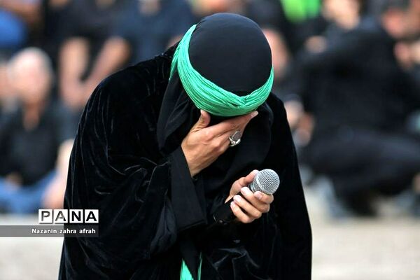 مراسم تعزیه‌خوانی در رینه لاریجان