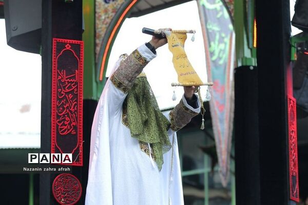 مراسم تعزیه‌خوانی در رینه لاریجان