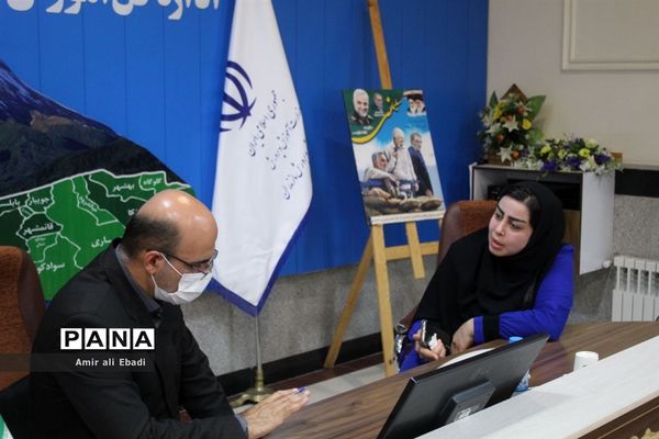 ملاقات عمومی مدیرکل آموزش و پرورش مازندران