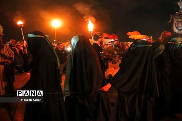 عزاداری زائران و مجاوران حرم اهل بیت(ع) در قم