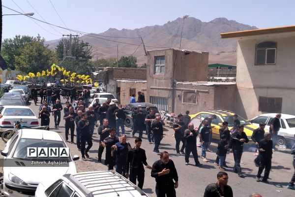 عزاداری مردم روستای بیدهند قم در ایام محرم