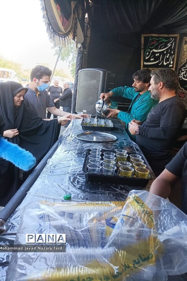 برگزاری موکب عزاداری در مشهد
