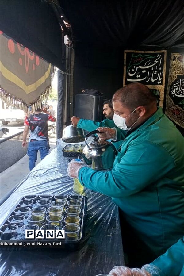 برگزاری موکب عزاداری در مشهد