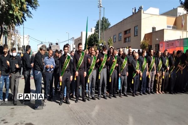 حرکت دسته زینبیه زنجان
