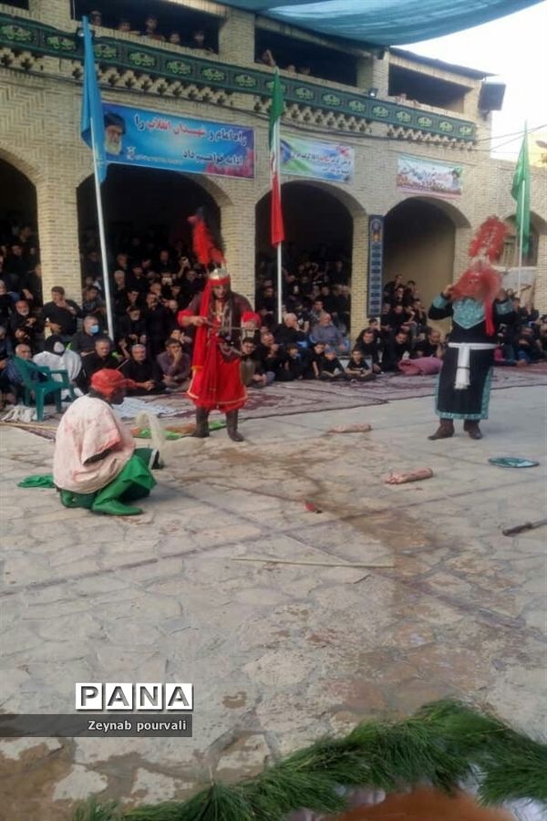 برگزاری عاشورا و تاسوعای حسینی در روستای فاروج