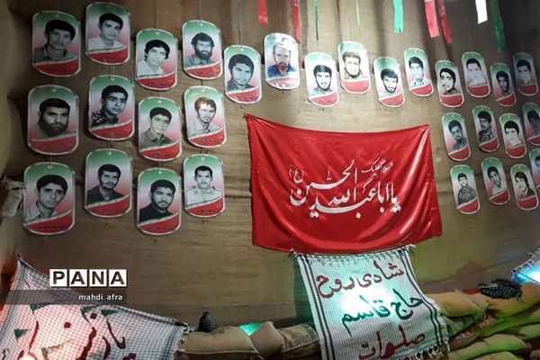 برپایی نمایشگاه مدافع مظلومان حاج قاسم سلیمانی در مسجد امام حسن مجتبی (ع)بهبهان