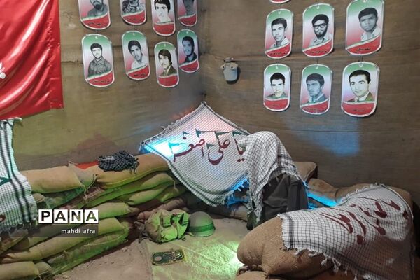 برپایی نمایشگاه مدافع مظلومان حاج قاسم سلیمانی در مسجد امام حسن مجتبی (ع)بهبهان