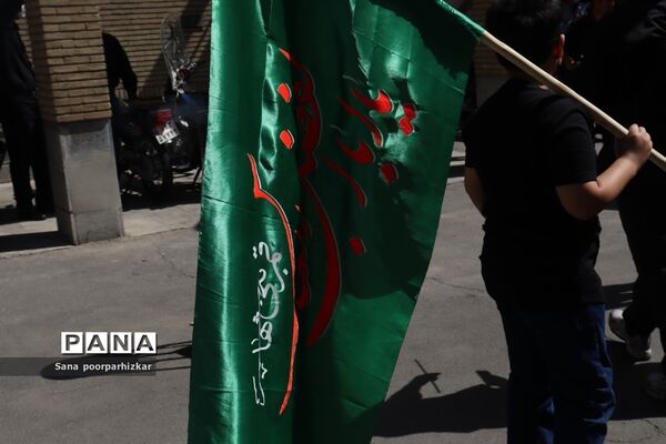 عزاداری نوجوانان عاشورایی هیات شهید حاج قاسم سلیمانی منطقه ۱۱
