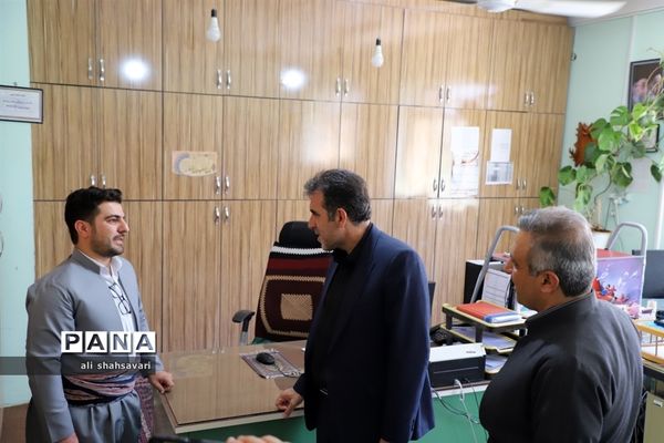 سفر یک‌روزه مدیرکل آموزش و پرورش کرمانشاه به شهرستان جوانرود