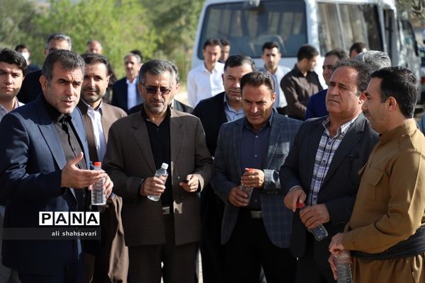 سفر یک‌روزه مدیرکل آموزش و پرورش کرمانشاه به شهرستان جوانرود