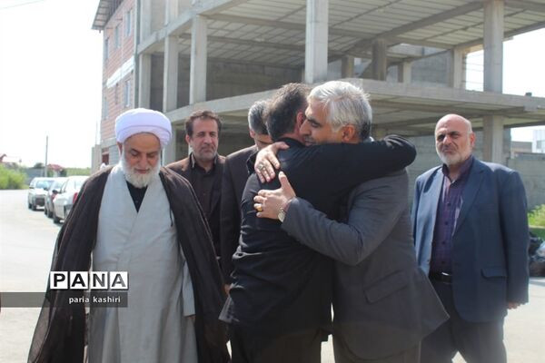 دیدار با خانواده شهید مدافع حرم در بهنمیر