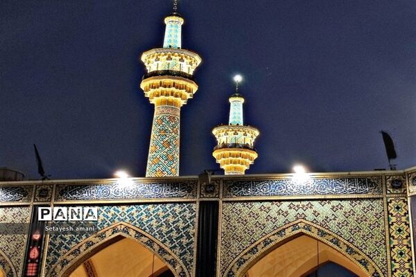 حرم مطهر رضوی در محرم