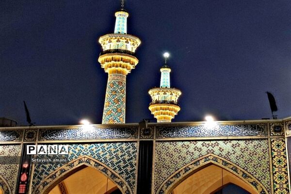 حرم مطهر رضوی در محرم