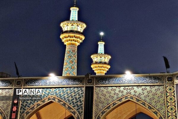 حرم مطهر رضوی در محرم