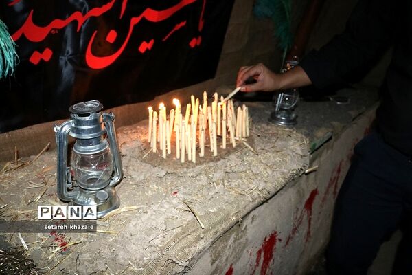 مراسم عزاداری فرهنگیان مدارس شاهد ناحیه۶ مشهد مقدس
