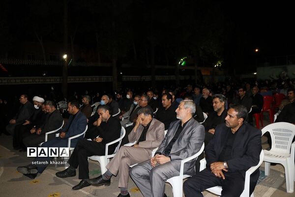 مراسم عزاداری فرهنگیان مدارس شاهد ناحیه۶ مشهد مقدس