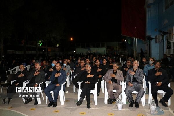 مراسم عزاداری فرهنگیان مدارس شاهد ناحیه۶ مشهد مقدس