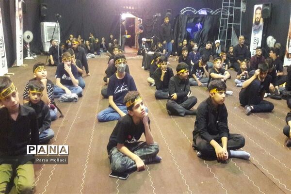 مراسم عزاداری هیات دانش‌آموزی انصارالمهدی(عج) در قم