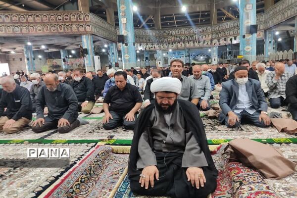 نماز جمعه در شهرستان قدس