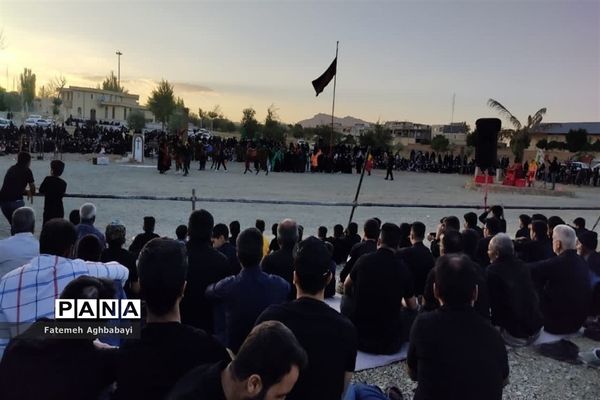 برگزاری نمایش آیینی «یک بیابان بی‌کسی» و حرکت نمادین قافله امام حسین (ع) در شهرستان بن