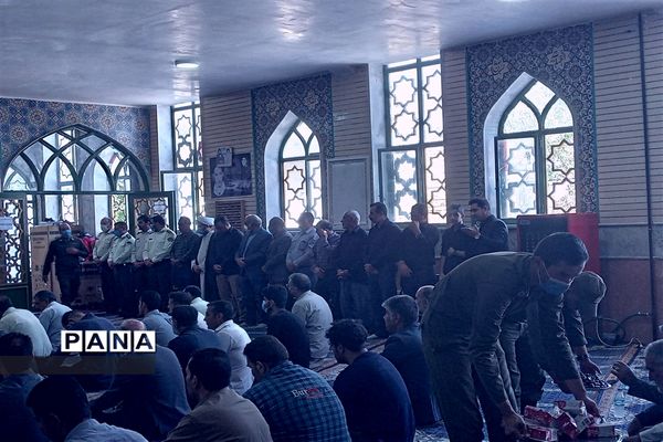 استشمام عطر شهید گمنام در منطقه ۶