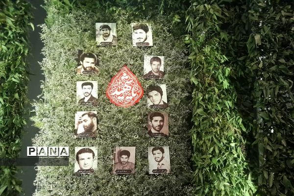 استشمام عطر شهید گمنام در منطقه ۶