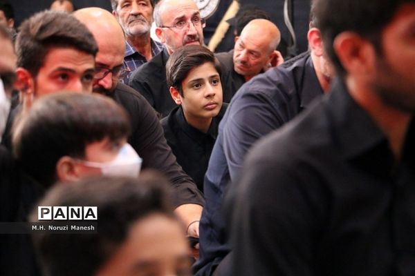 سومین شب مراسم عزاداری هیات «هنر و رسانه» در قم