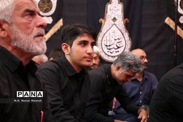 سومین شب مراسم عزاداری هیات «هنر و رسانه» در قم