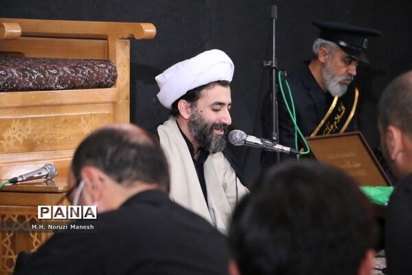 سومین شب مراسم عزاداری هیات «هنر و رسانه» در قم