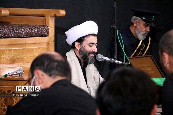 سومین شب مراسم عزاداری هیات «هنر و رسانه» در قم