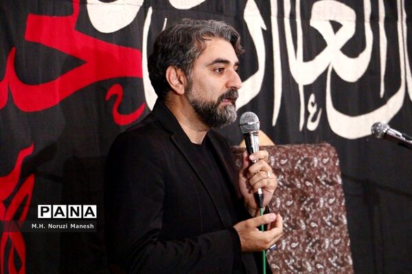 سومین شب مراسم عزاداری هیات «هنر و رسانه» در قم