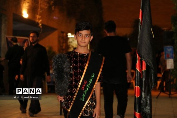 سومین شب مراسم عزاداری هیات «هنر و رسانه» در قم