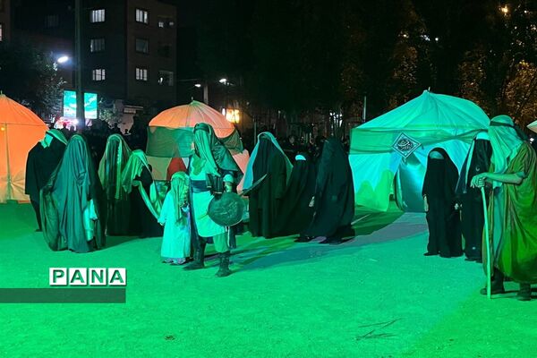 اجرای نمایش کربلا فدک و محرابی دیگر در مشکین دشت کرج