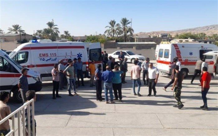واژگونی مینی‌بوس محور تنگ ارم پشت‌بر 15 مصدوم به جا گذاشت