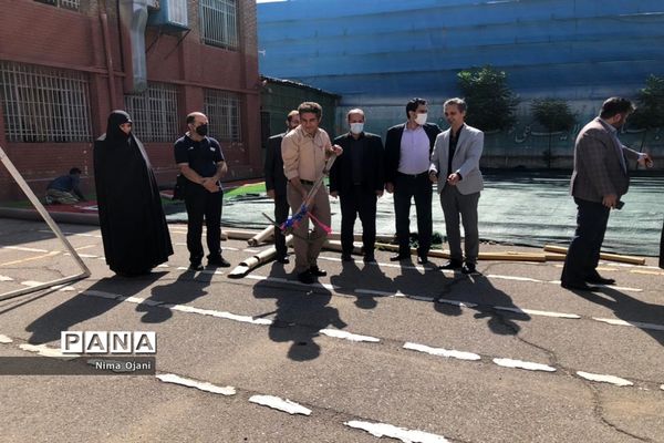 انجام عملیات اجرایی طرح شهید سلیمانی در منطقه 8