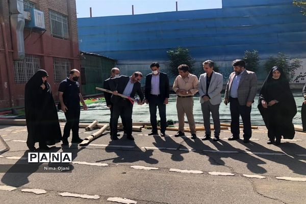 انجام عملیات اجرایی طرح شهید سلیمانی در منطقه 8