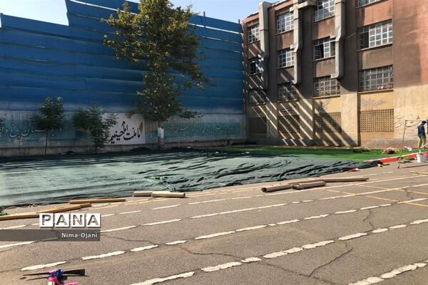انجام عملیات اجرایی طرح شهید سلیمانی در منطقه 8